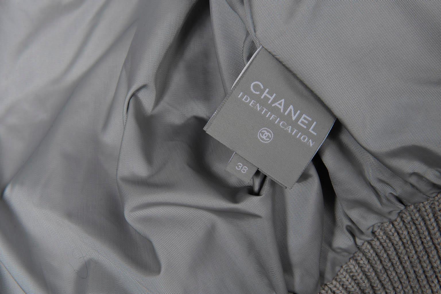 Chanel Identification Runway Quilted Puffer Skirt Suit, Fall-Winter 2000 11