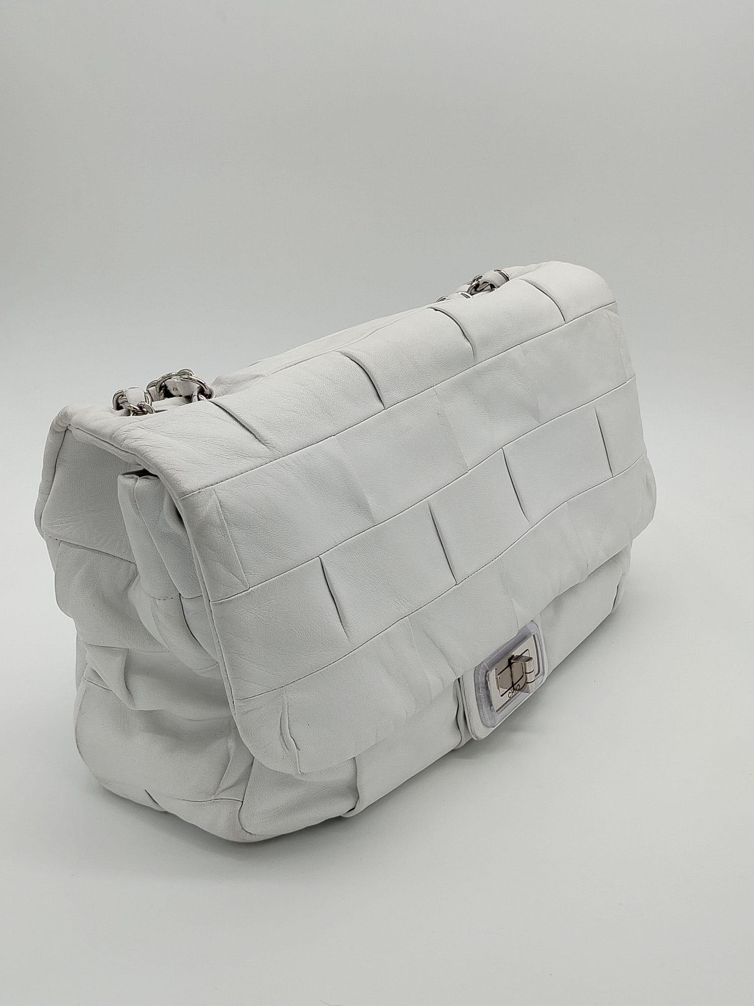 Women's Chanel Igloo Flap Lambskin Jumbo Bag - '10s For Sale