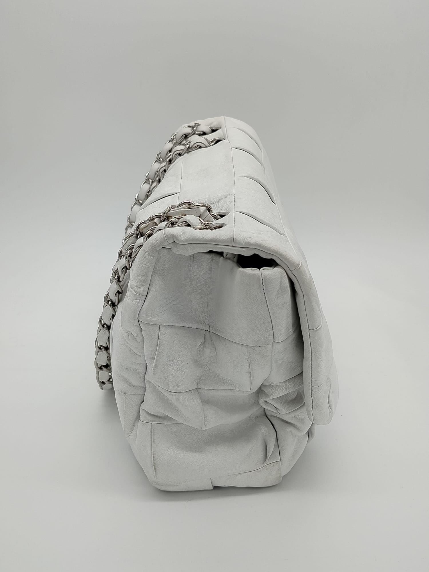 Chanel Igloo Flap Lambskin Jumbo Bag - '10s For Sale 1