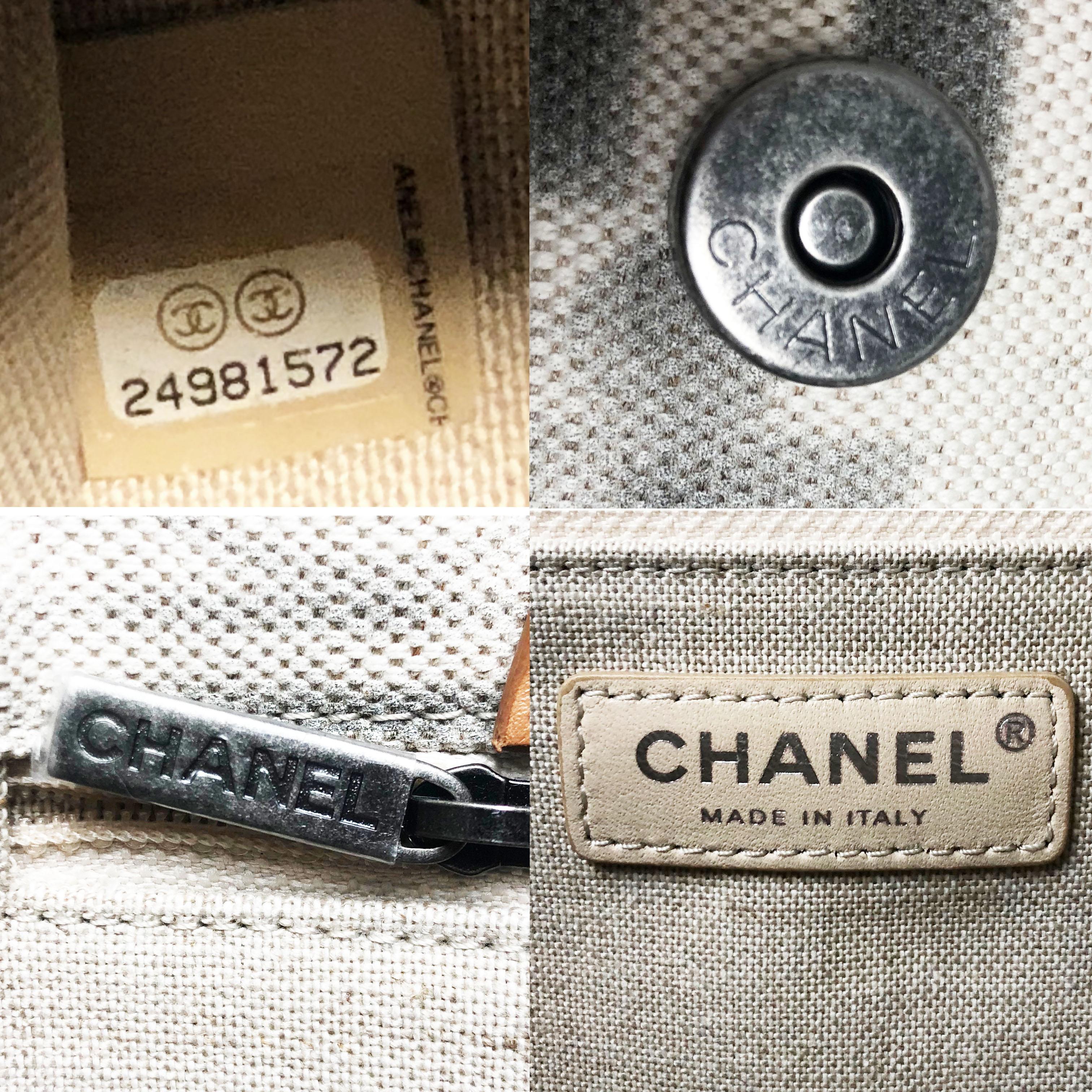 Chanel Iliad Große Tote Tasche Canvas Leder 2018 Cruise Collection Griechenland Modern 6