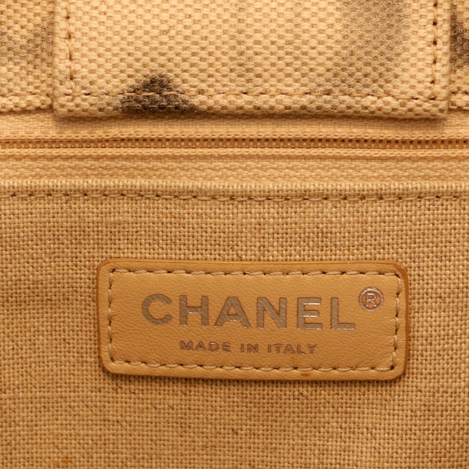 Chanel Iliad Printed Shopper Tote 4