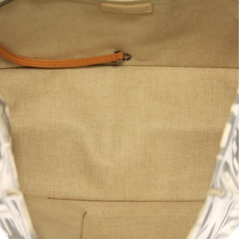 Chanel Iliad Shopping Tote Printed Canvas Medium 1