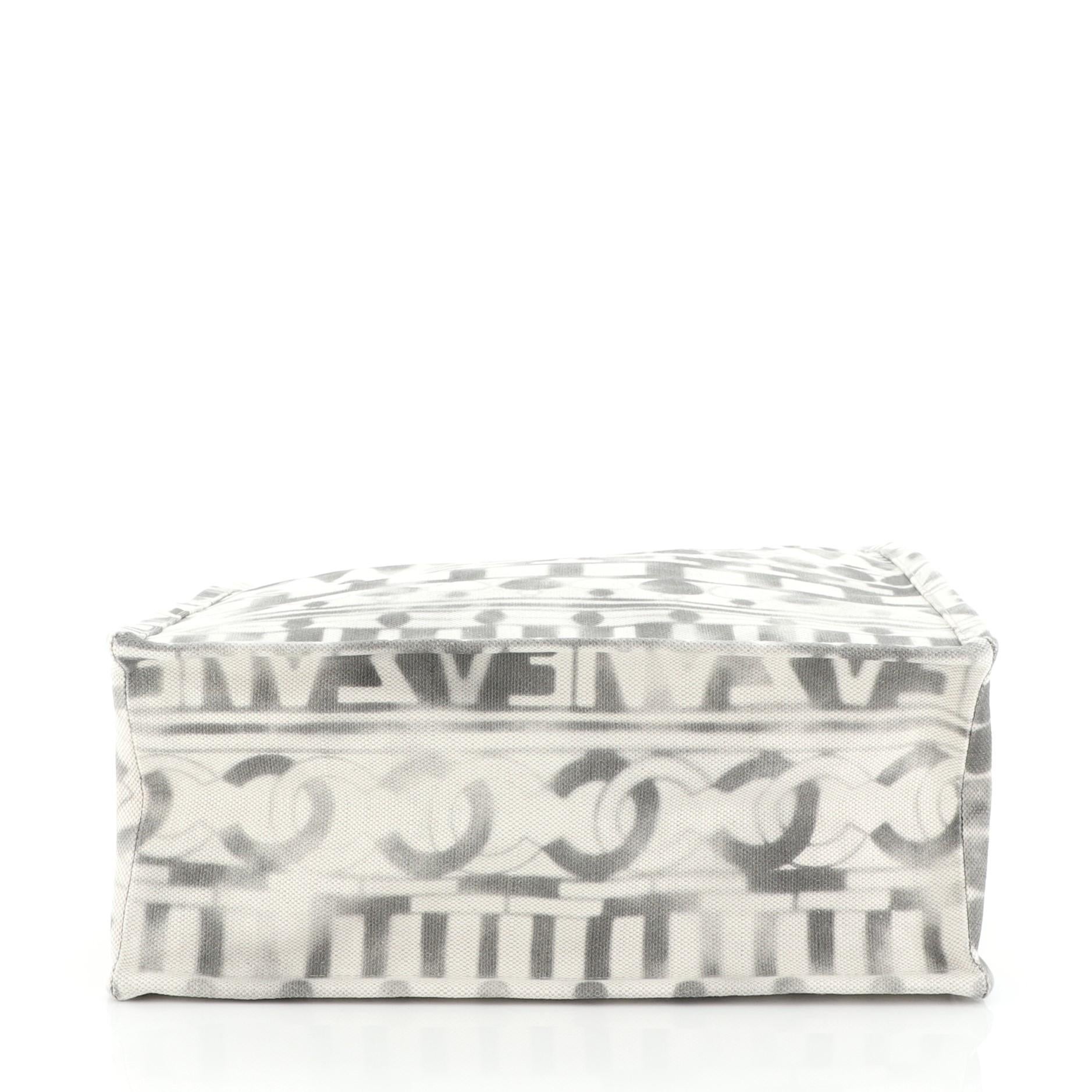 Women's or Men's Chanel Iliad Shopping Tote Printed Canvas Tall