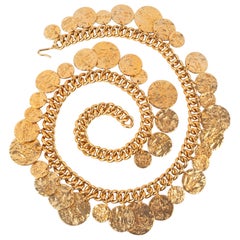 Chanel Imposing Gold-plated Metal Necklace, 2007