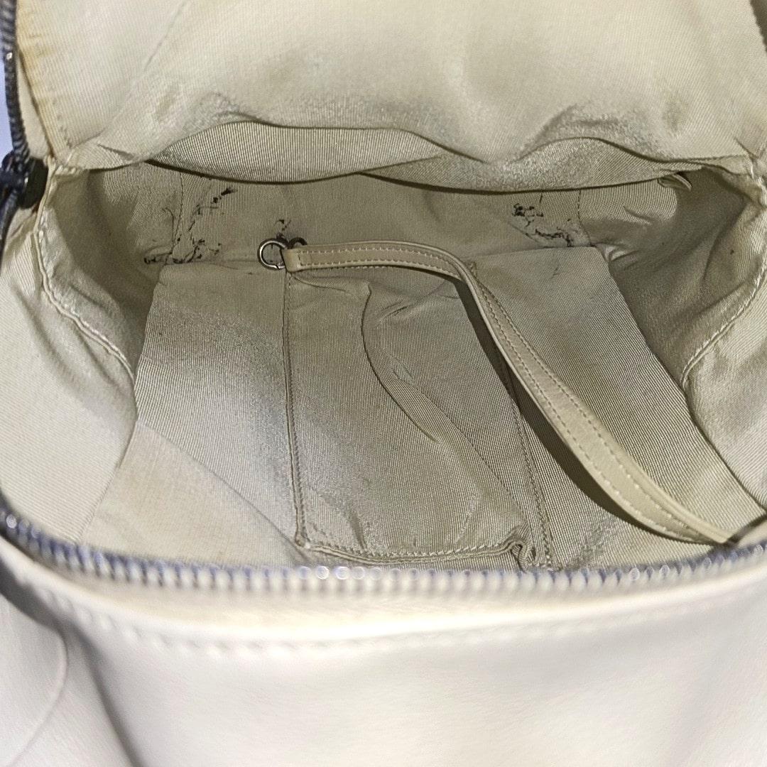 Chanel In Seoul Backpack Chalk White Calfskin Leather, 2015-2016 4