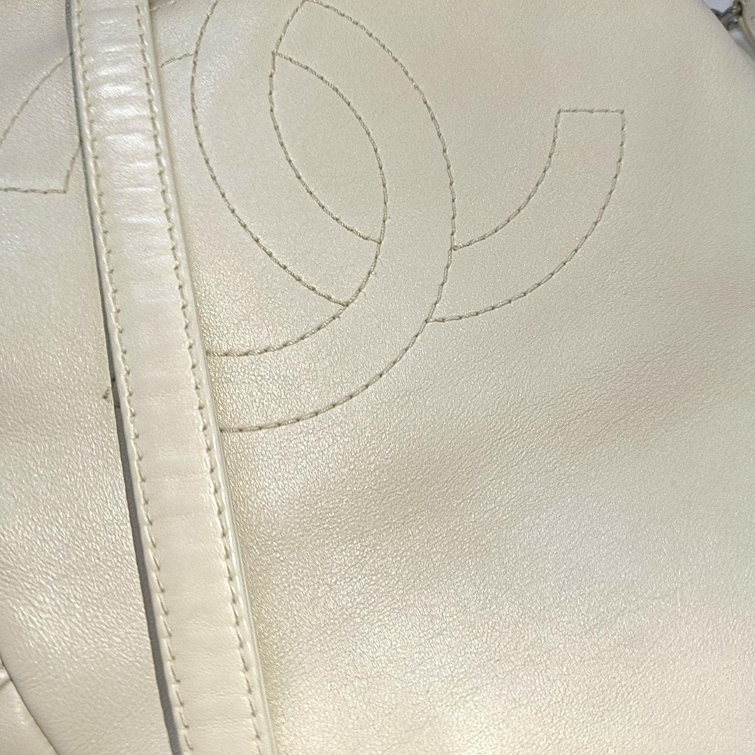 Chanel In Seoul Backpack Chalk White Calfskin Leather, 2015-2016 5