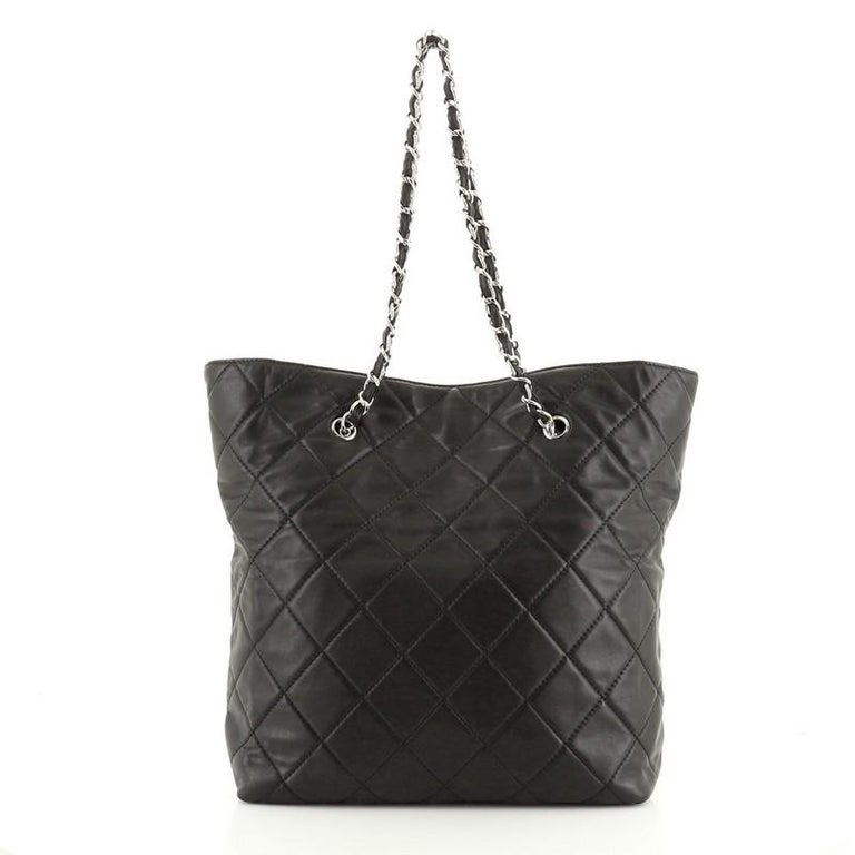 Chanel In The Business Tote Quilted Lambskin North South at 1stDibs | chanel  business tote