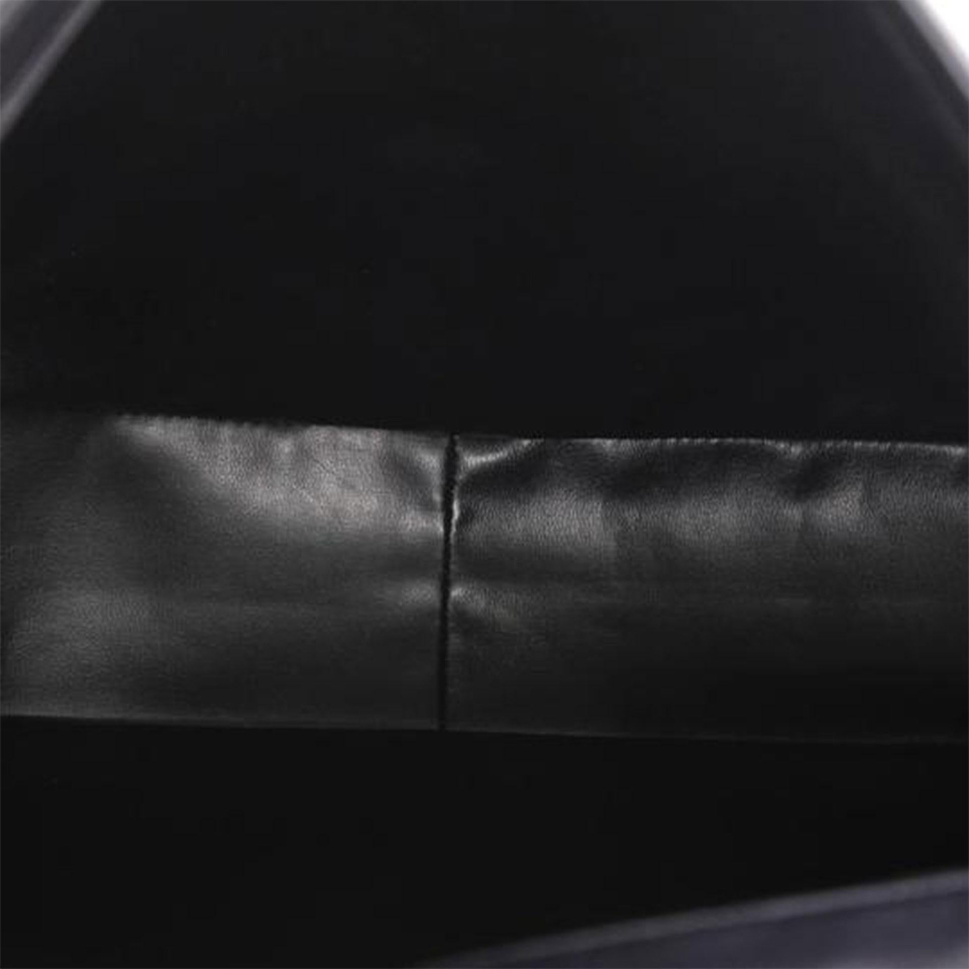 Chanel In The Classic Flap Vintage Large Business Shoulder Briefcase Bag Black Unisexe en vente