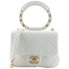 Chanel In The Loop Flap Bag Quilted Lambskin Small