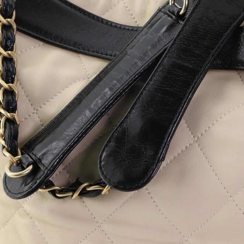 Chanel In the Mix Charm Tote Quilted Leather Medium 3