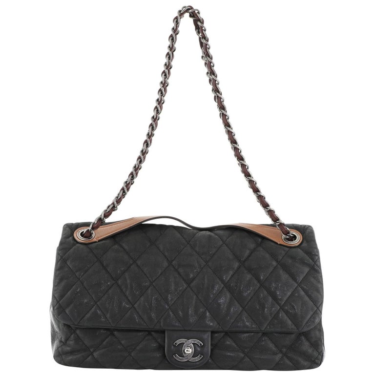 Chanel in The Mix Leather Flap Bag