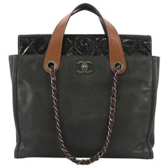 Chanel In the Mix Portobello Soft Tote Quilted Iridescent Calfskin