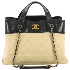 Chanel In The Mix Shopping Bag Quilted Calfskin Large