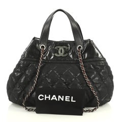 Chanel In The Mix Tote Quilted Iridescent Calfskin Large