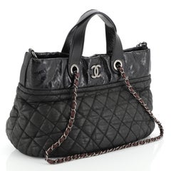 Chanel In The Mix Tote Quilted Iridescent Calfskin Large