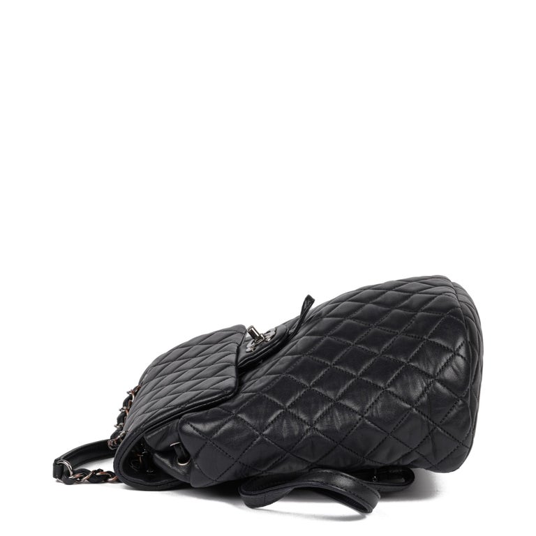 CHANEL Indigo Quilted Lambskin Small Urban Spirit Backpack at 1stDibs