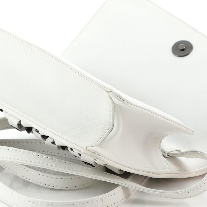 Chanel Interlaced Chain Strap Clutch Braided Leather And Resin Mini 2