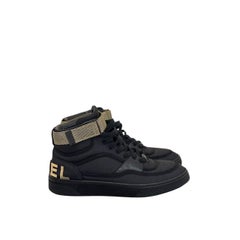 Chanel Interlocking CC Logo Nylon Sneakers - Size 40