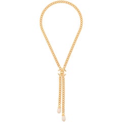Chanel Interlocking CC Pearl Necklace