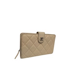 Chanel Interlocking CC Quilted Lambskin French Purse Wallet
