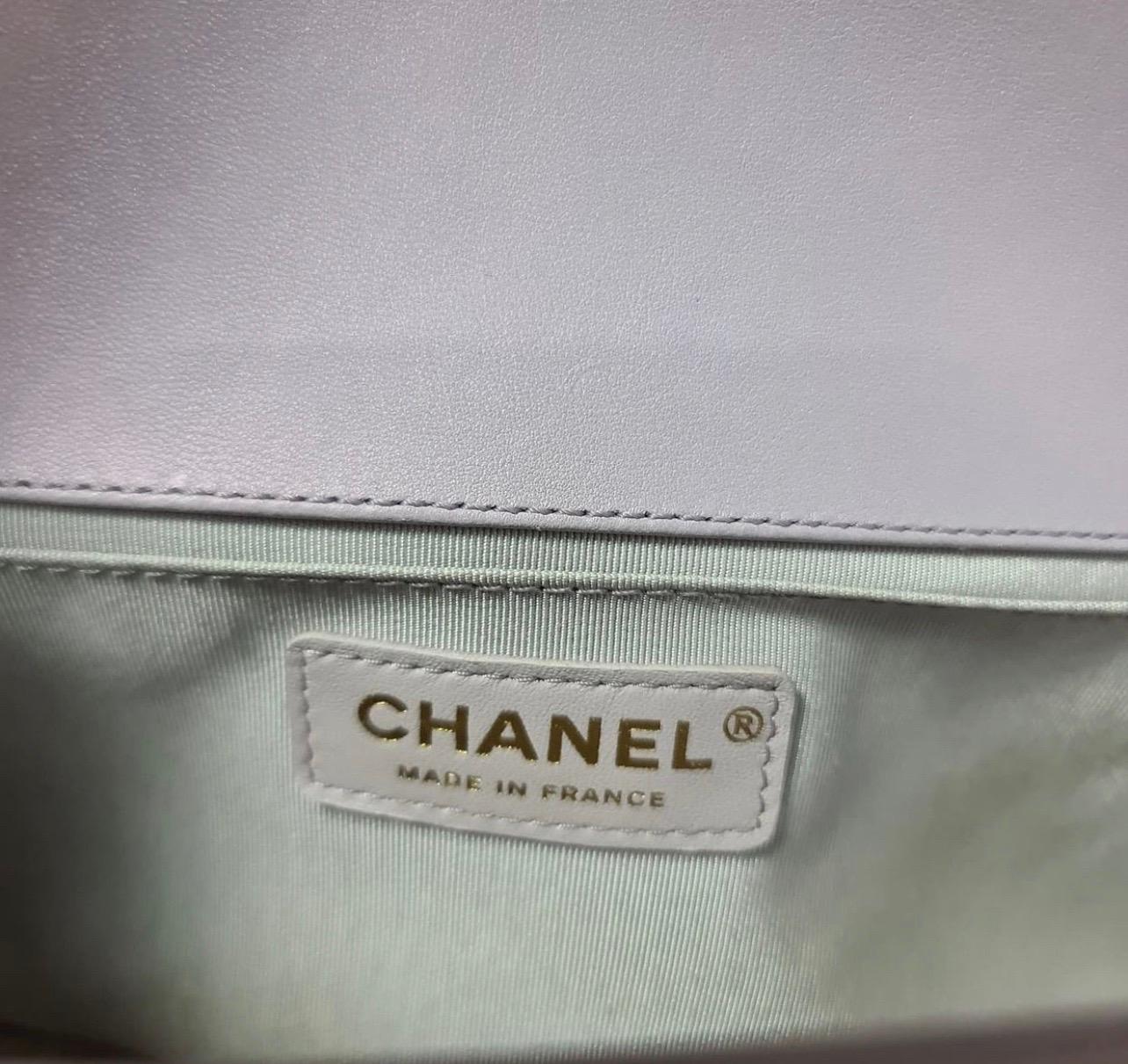 Chanel Iridescent Calfskin Medium Boy Bag 1