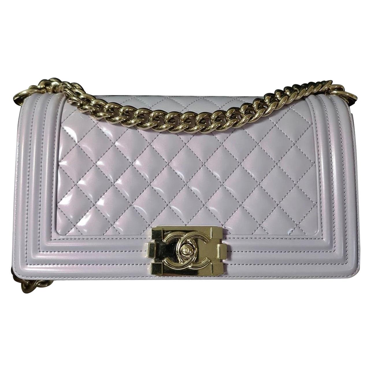 Chanel Iridescent Calfskin Medium Boy Bag