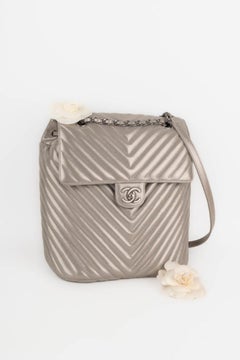 Chanel Iridescent Coated Leather Backpack, 2016/2017