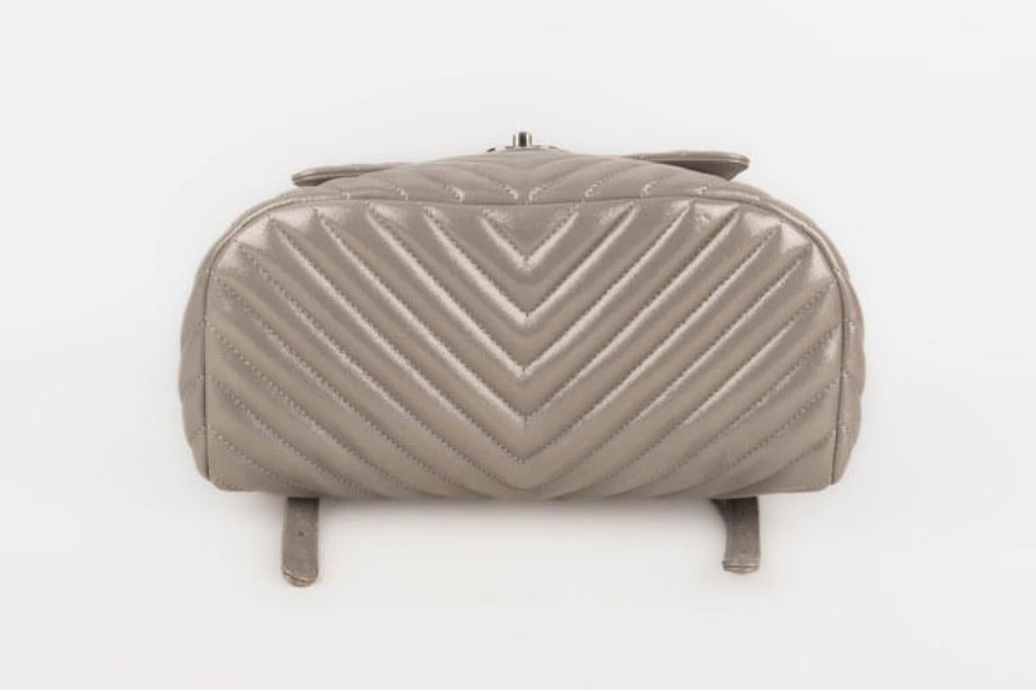 Women's Chanel Iridescent Coated Leather Backpack, 2016/2017 For Sale