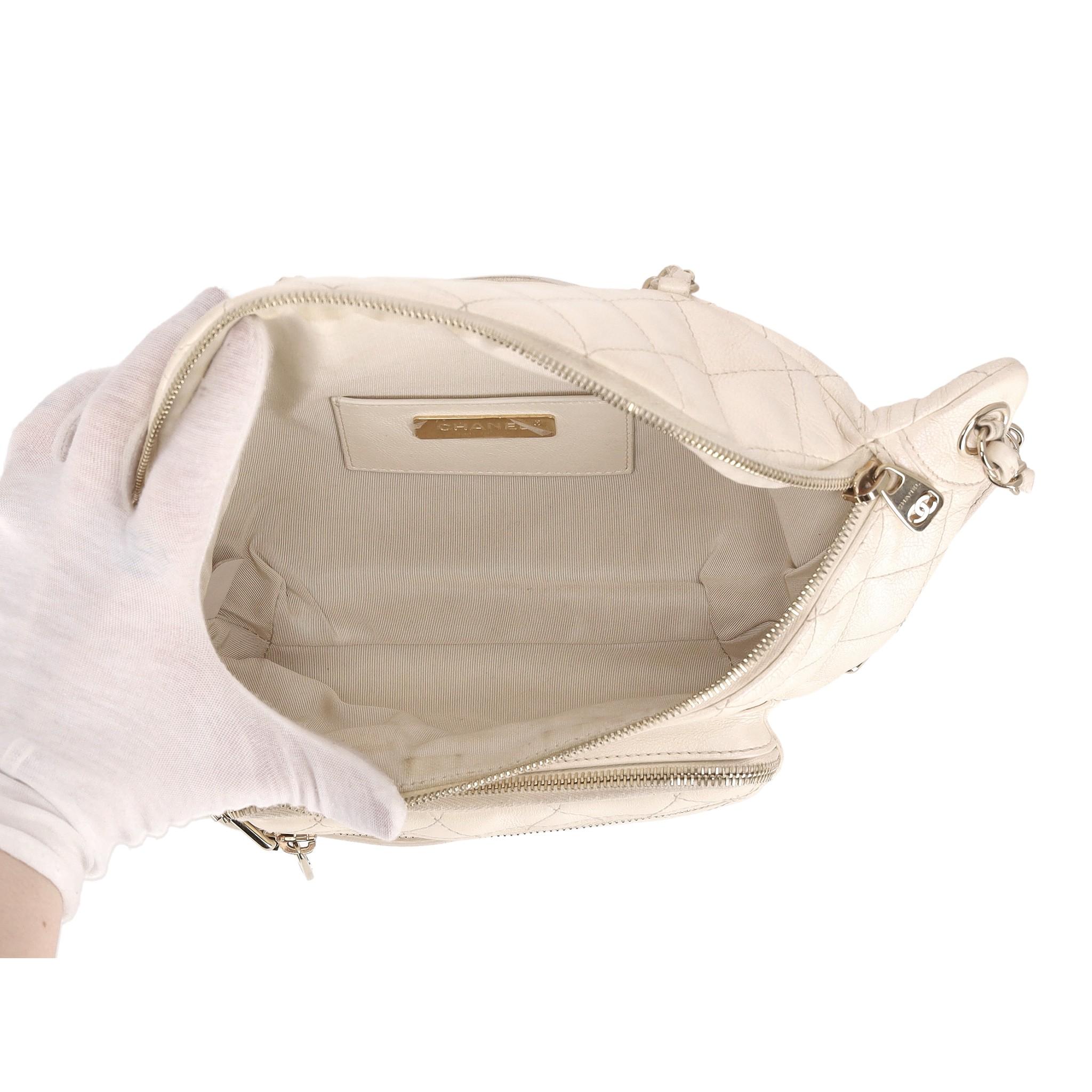 Women's Chanel Iridescent Leather All About Waist Belt Bag For Sale