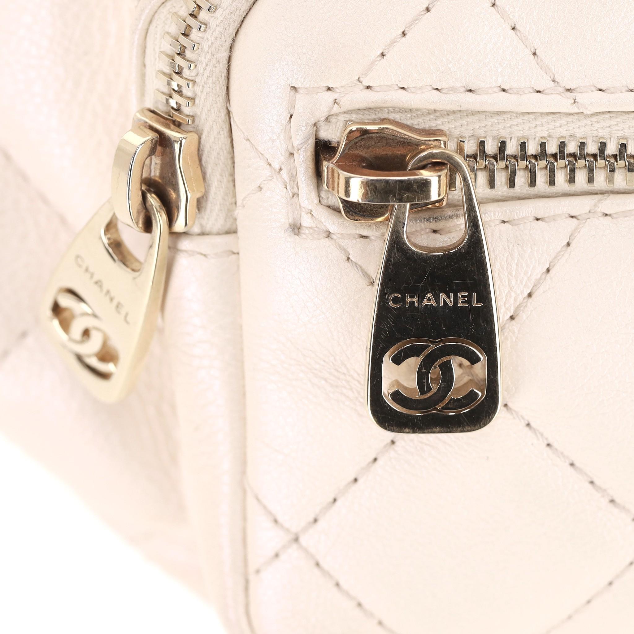 Chanel Iridescent Leather All About Waist Belt Bag For Sale 1