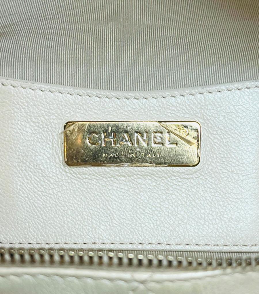 Chanel Iridescent Leather All About Waist Belt Bag For Sale 5
