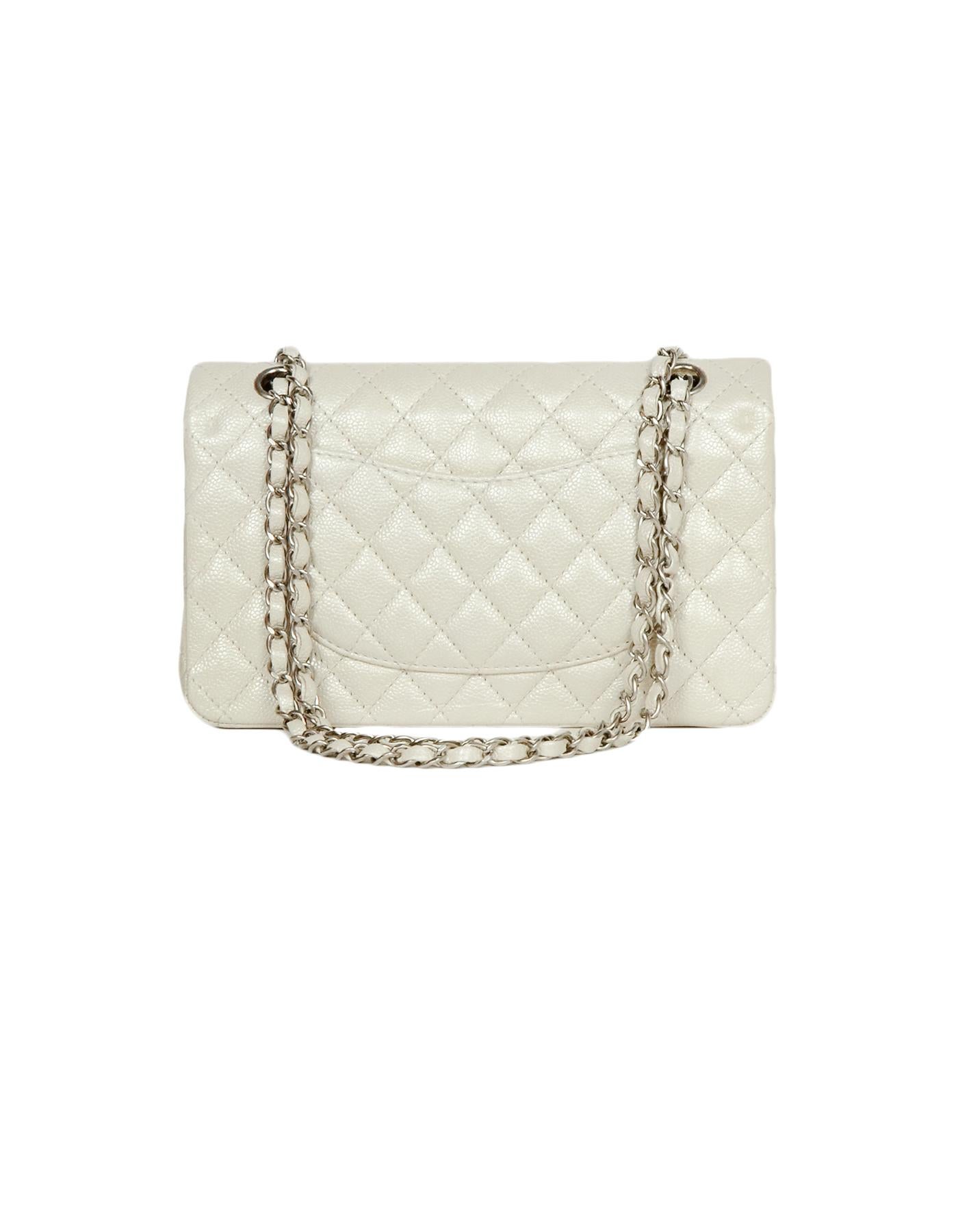 chanel iridescent white