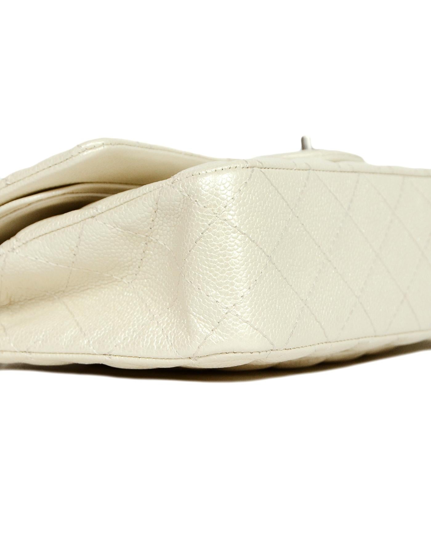 chanel white iridescent
