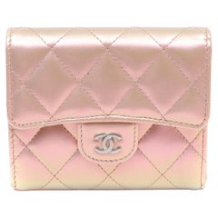 Chanel Iridescent Pink Wallet