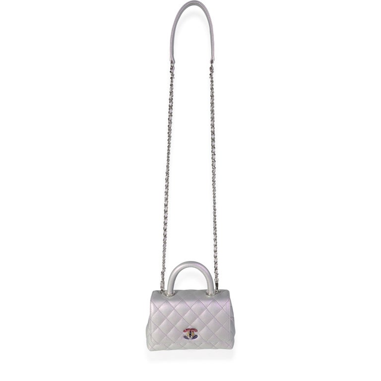 chanel iridescent coco handle
