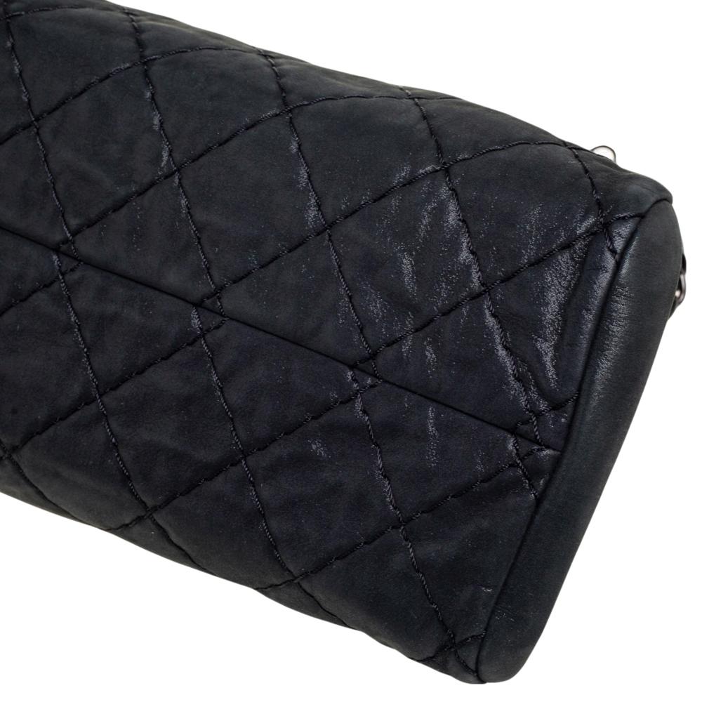 Women's Chanel Iridescent Wild Stitch Quilted Leather Small Just Mademoiselle Bowler Bag