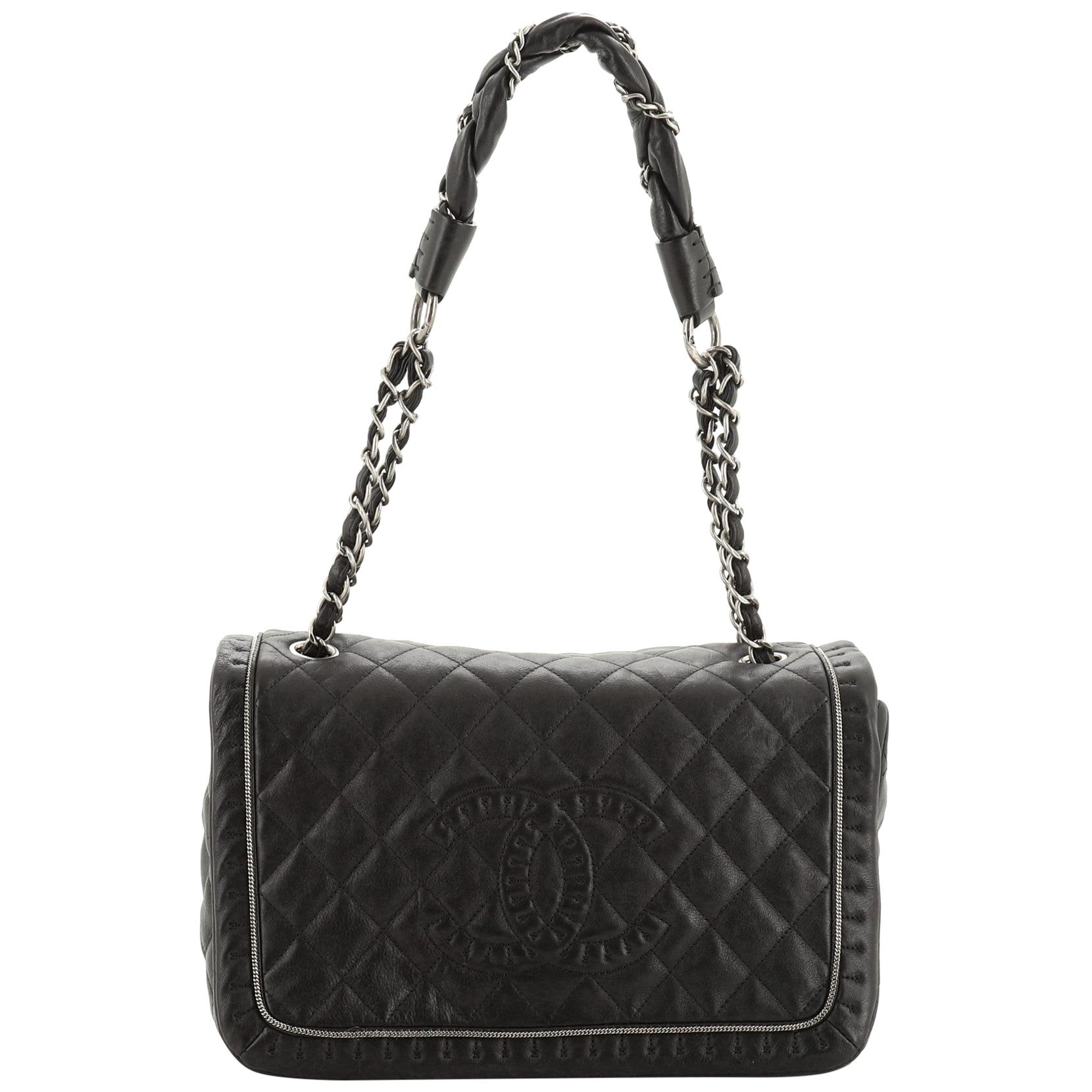 Chanel Istanbul Flap Bag Quilted Leather Medium