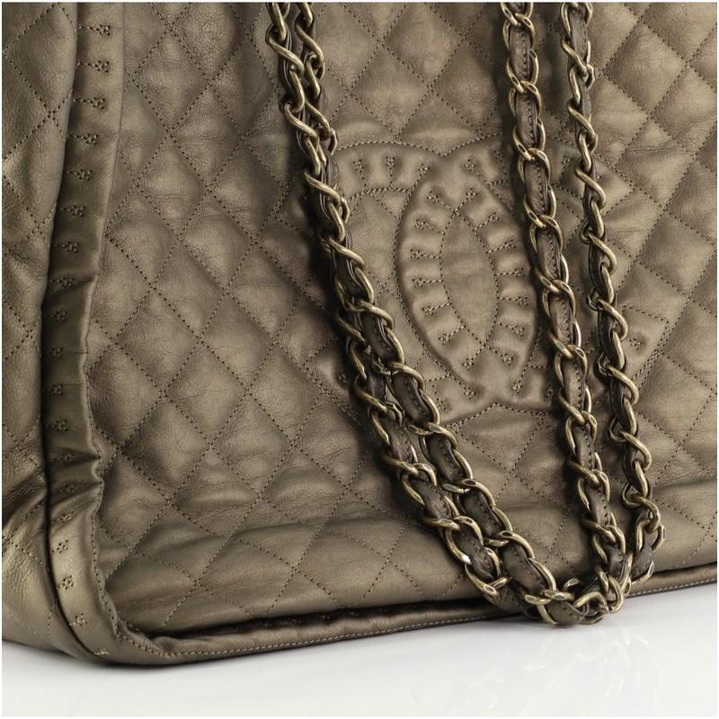 Chanel Istanbul Tote Quilted Leather Large 2