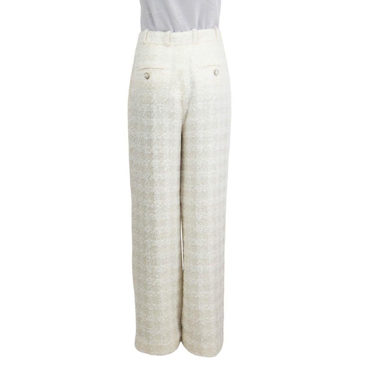 chanel tweed trousers