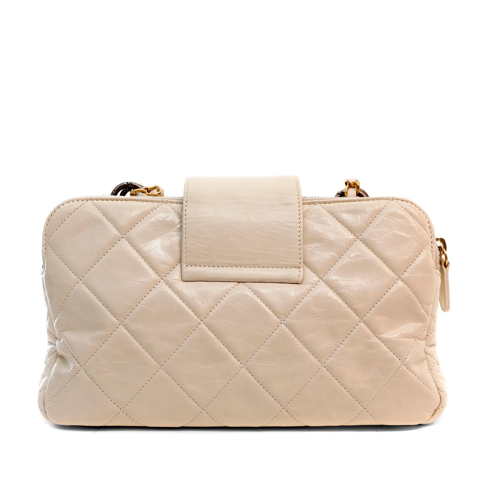 chanel ivory bag