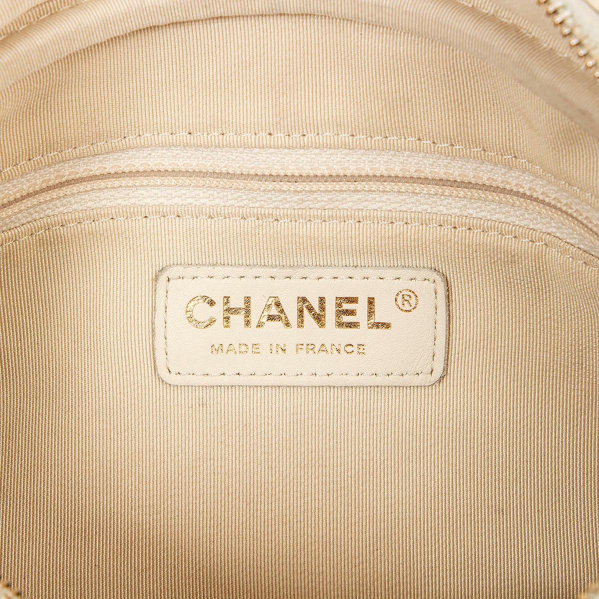 CHANEL ivory Caviar leather COCO TASSEL CAMERA Shoulder Bag 3