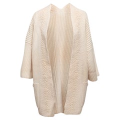 Chanel - Cardigan en cachemire ivoire, automne/hiver 2001