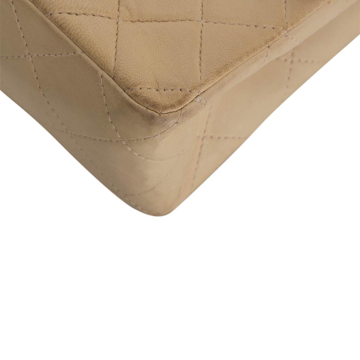 CHANEL ivory quilted leather MINI SQUARE FLAP Shoulder Bag 4