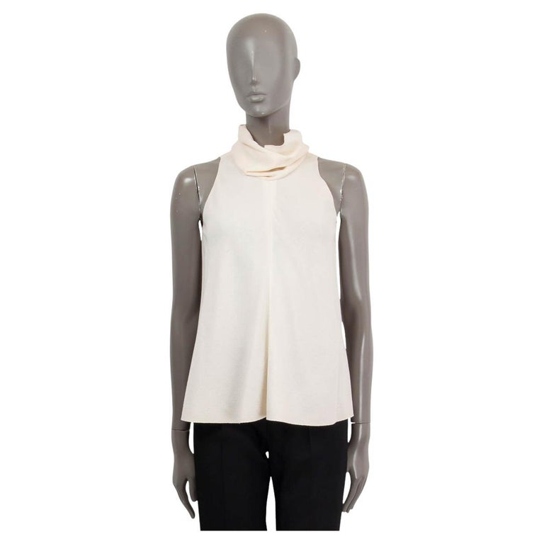 Chanel 2026 Floral Turtleneck Knitted Vest Wool 200735