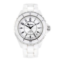 Chanel J12 a Fine White Ceramic Ladies Automatic Wristwatch