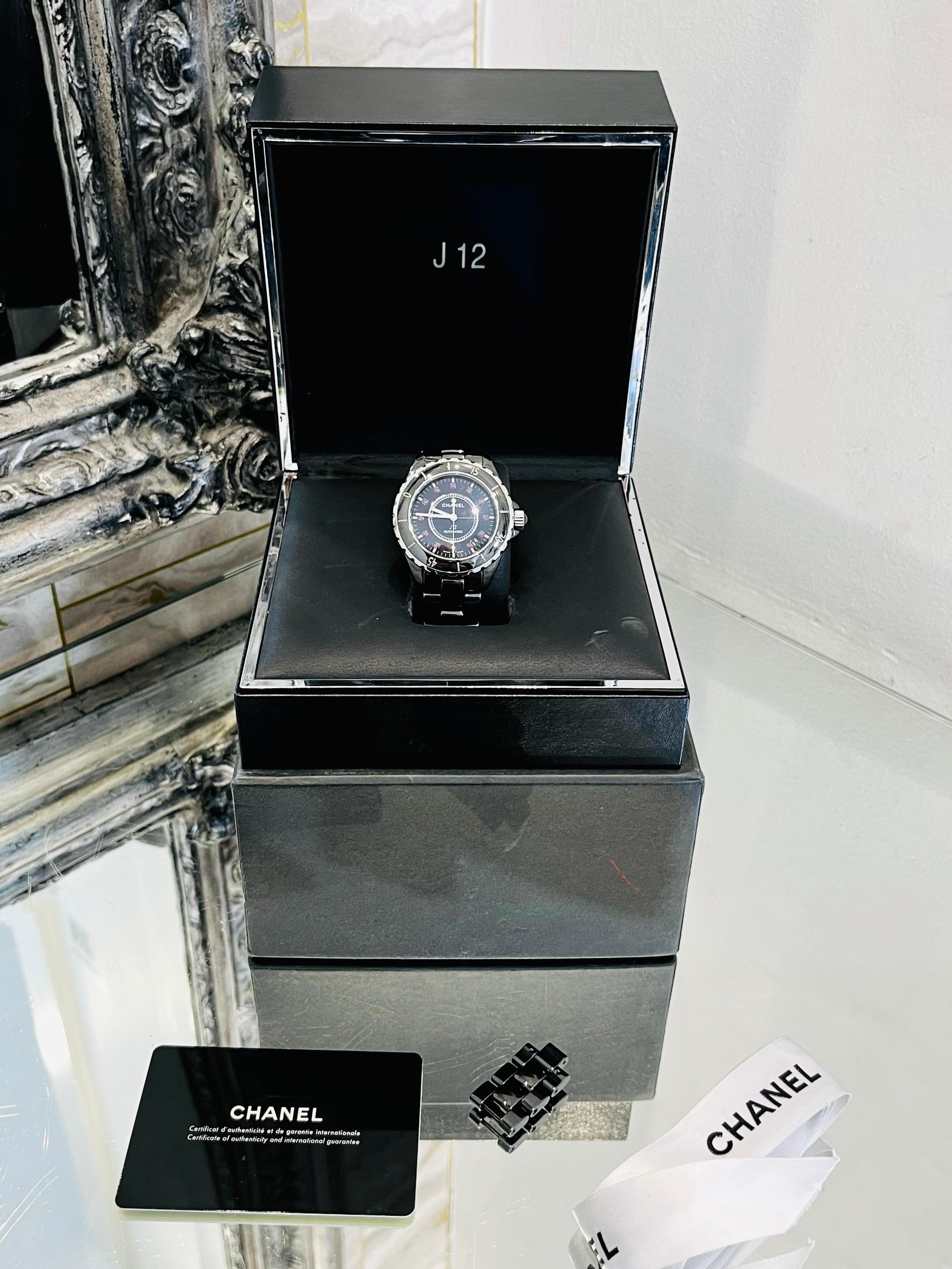 Reloj Chanel J12 Automático Esfera Rubí en Bueno Estado en London, GB