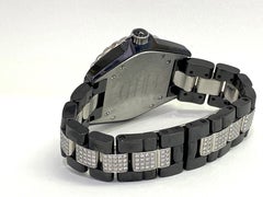 Chanel J12 Schwarz Keramik Automatik Full Factory Diamant Uhr