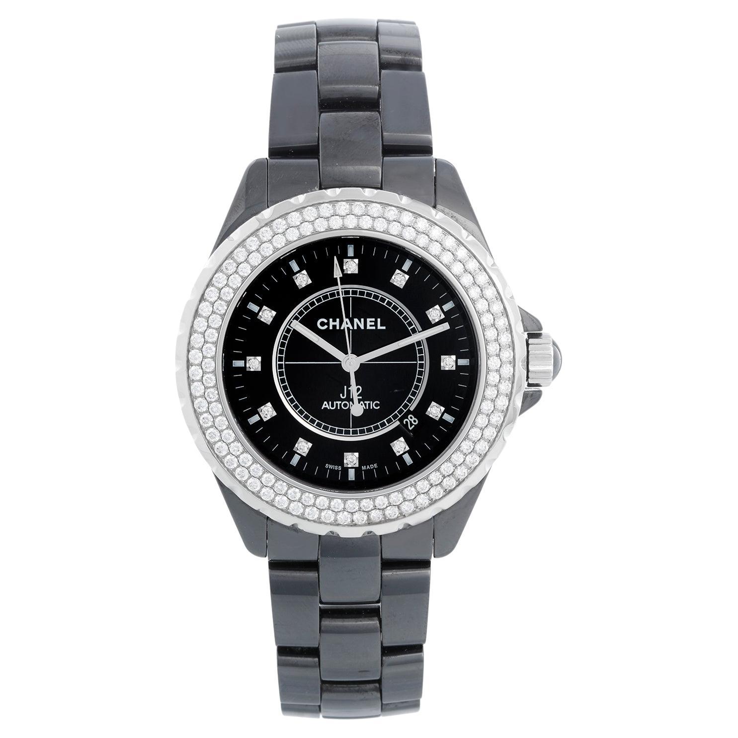 Chanel J12 Black Ceramic Automatic Large Unisex Watch