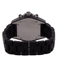 Chanel J12 Black Ceramic Chronograph Black Dial Automatic Womens Watch