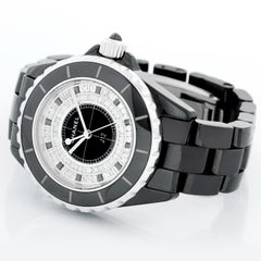 Chanel J12 Black Ceramic Diamond Watch
